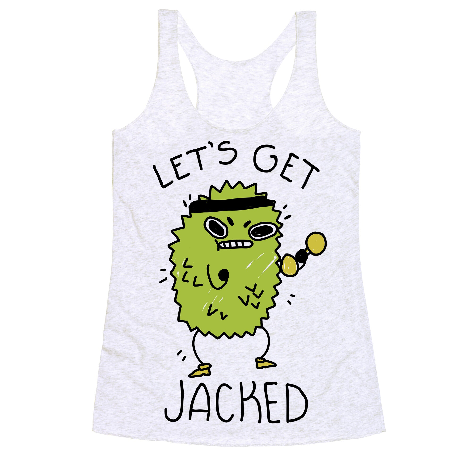 Let's Get Jacked Fruit Racerback Tank