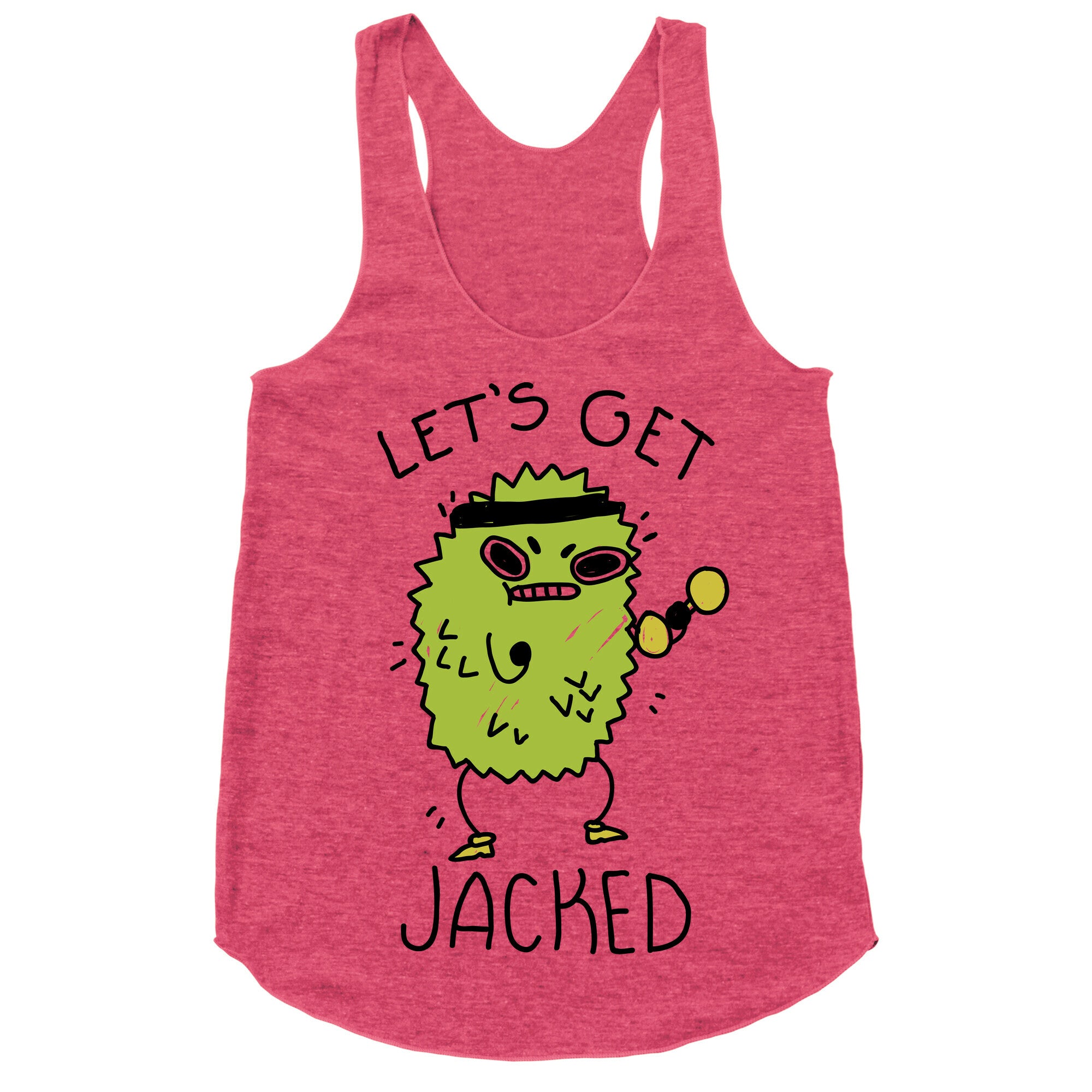 Let's Get Jacked Fruit Racerback Tank