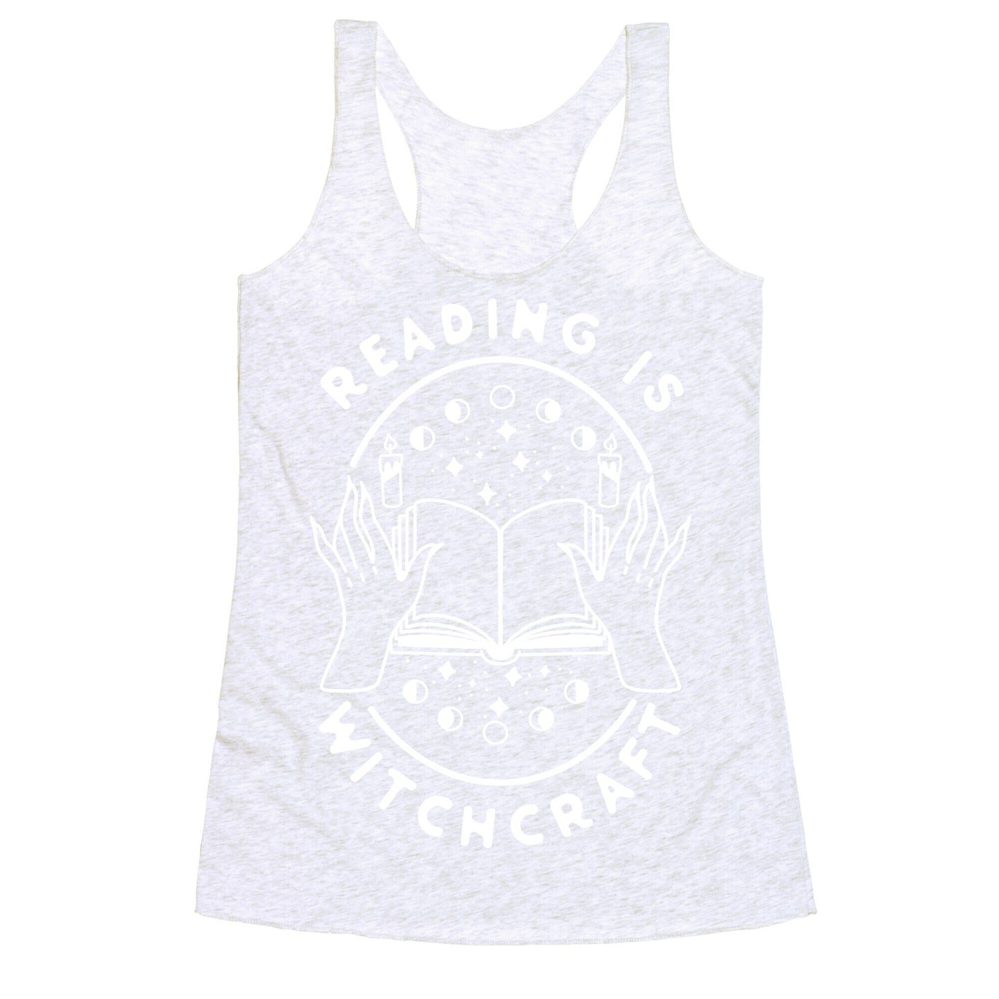 Reading is Witchcraft Racerback Tank