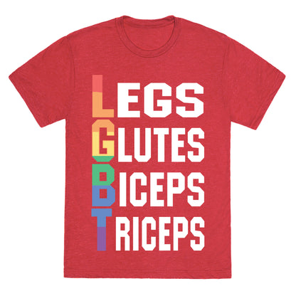 LGBT fitness Unisex Triblend Tee