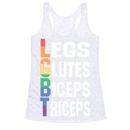 LGBT fitness Racerback Tank