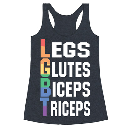 LGBT fitness Racerback Tank