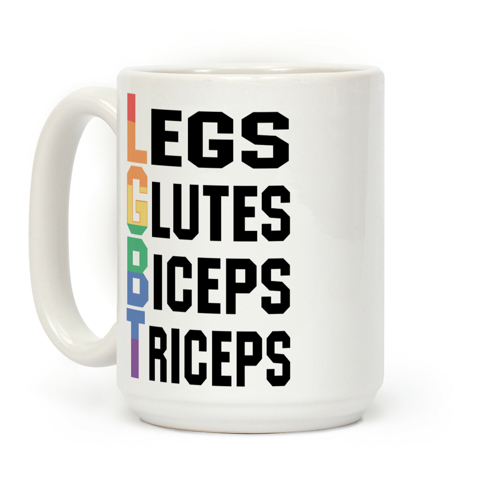LGBT fitness Coffee Mug