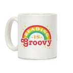 Reading is Groovy Coffee Mug