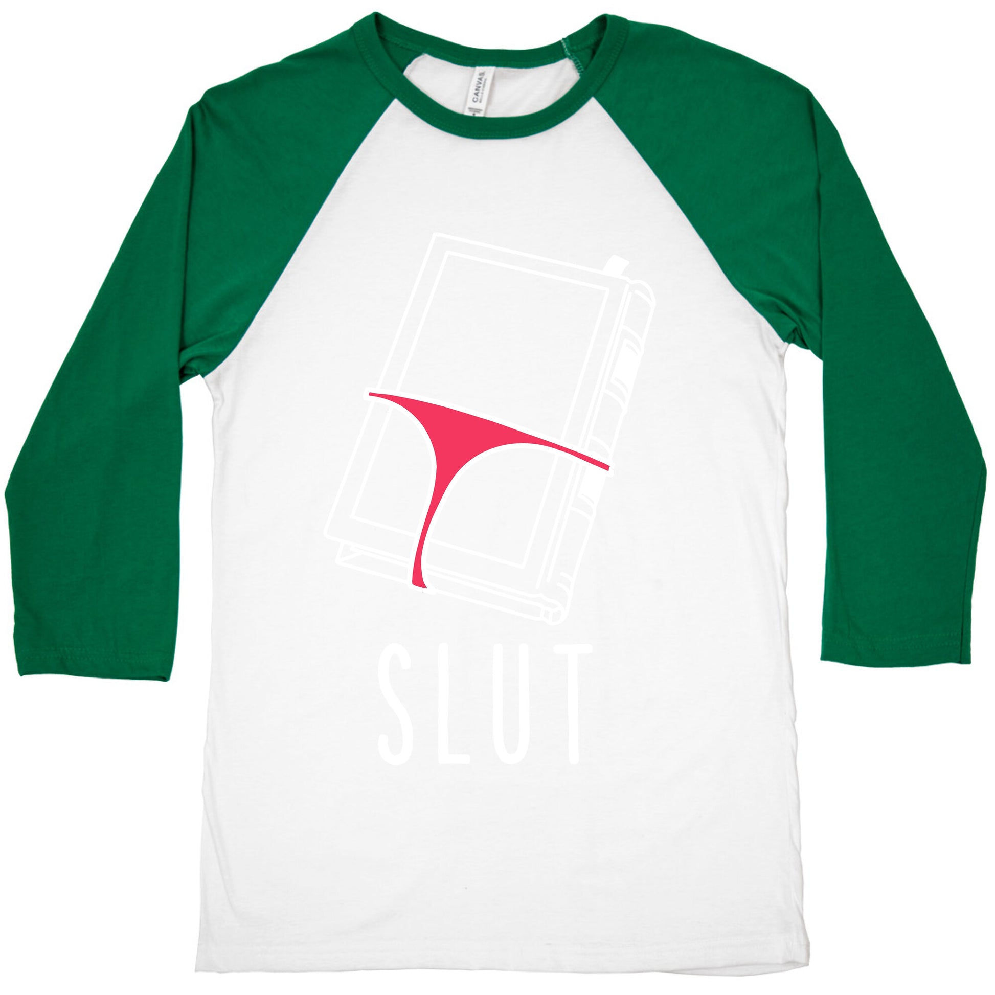 Book Slut Baseball Tee
