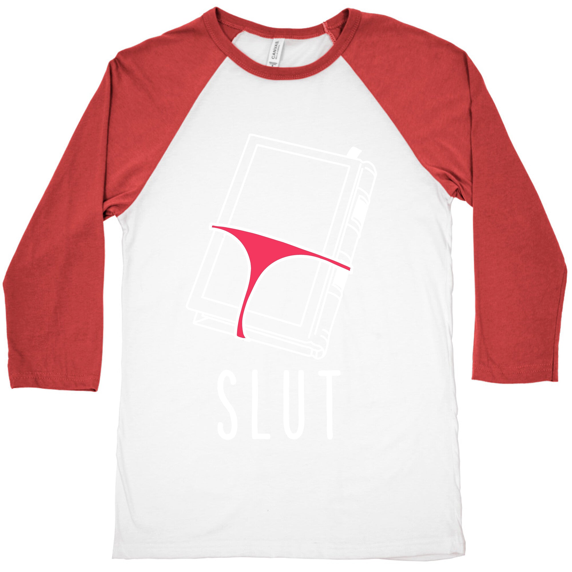Book Slut Baseball Tee