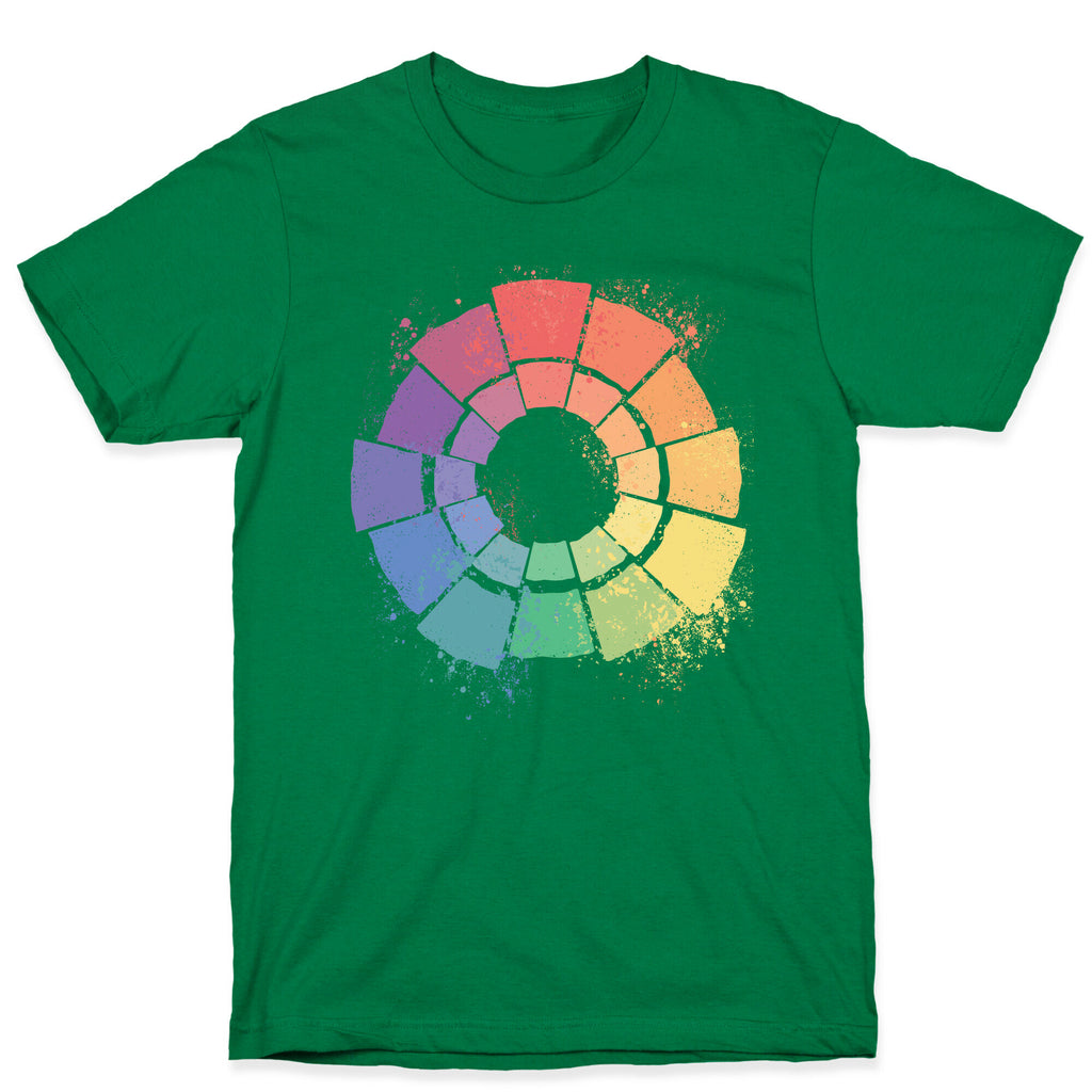 Gay Pride Color Wheel T-Shirt