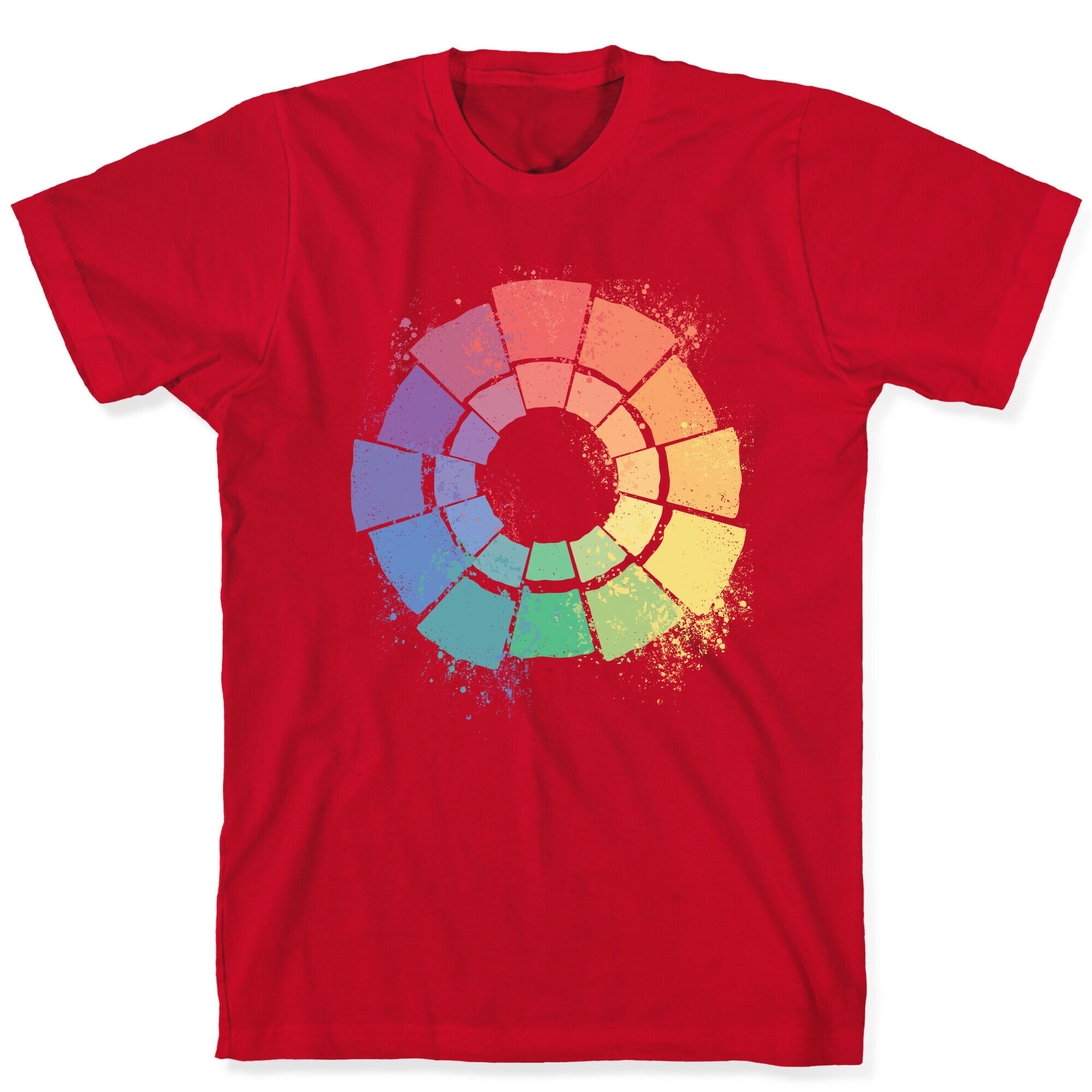 Gay Pride Color Wheel T-Shirt