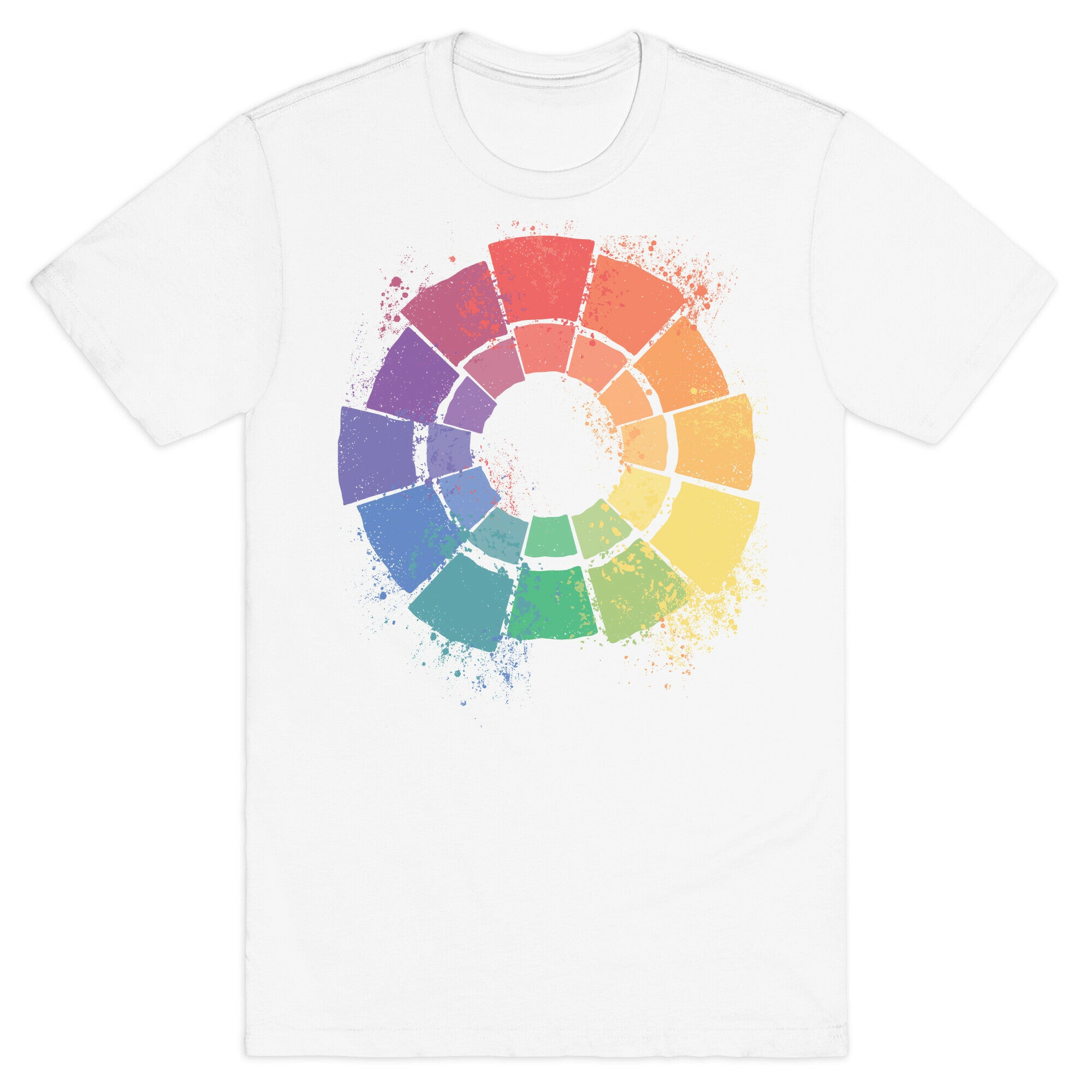 Gay Pride Color Wheel T-Shirt