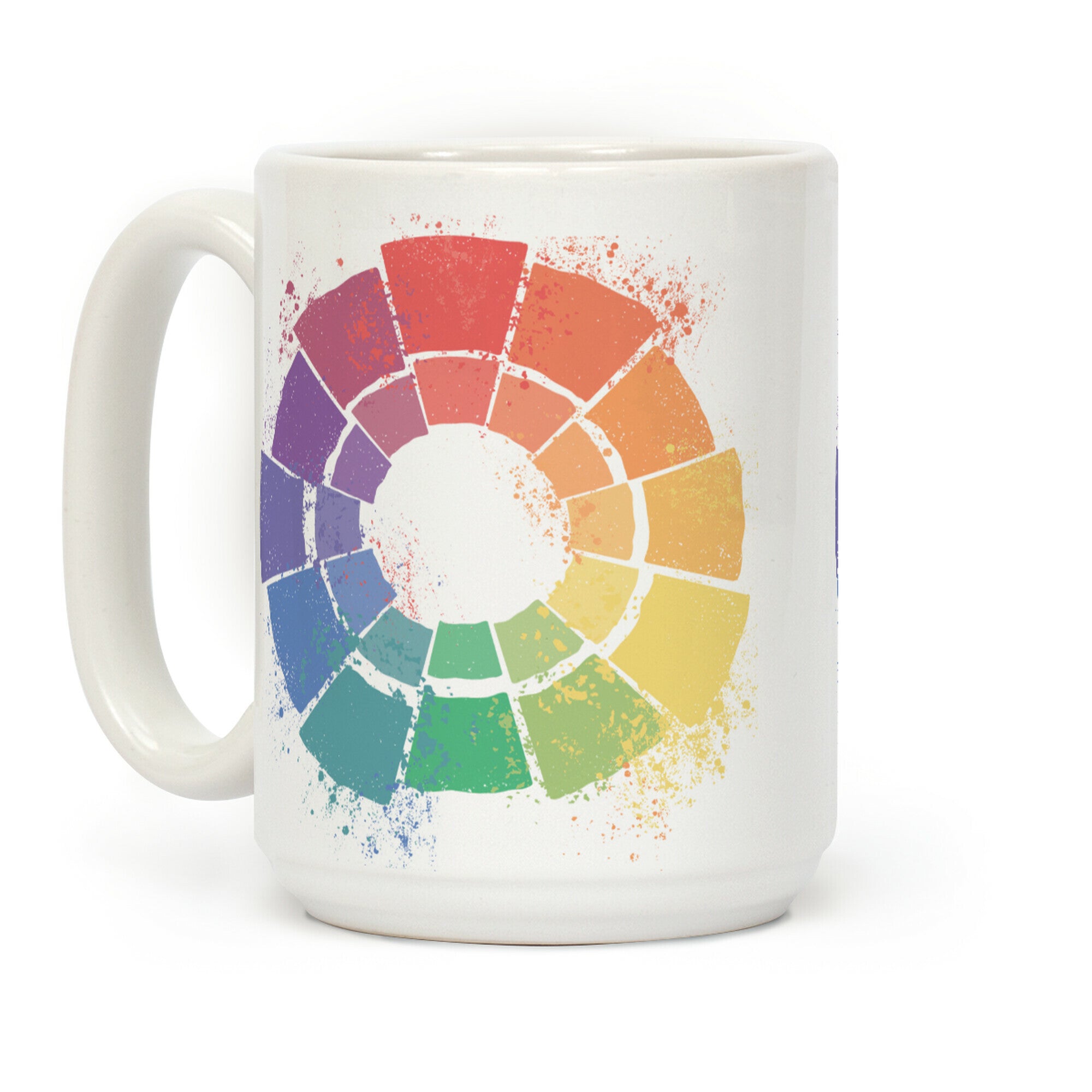 Gay Pride Color Wheel Coffee Mug