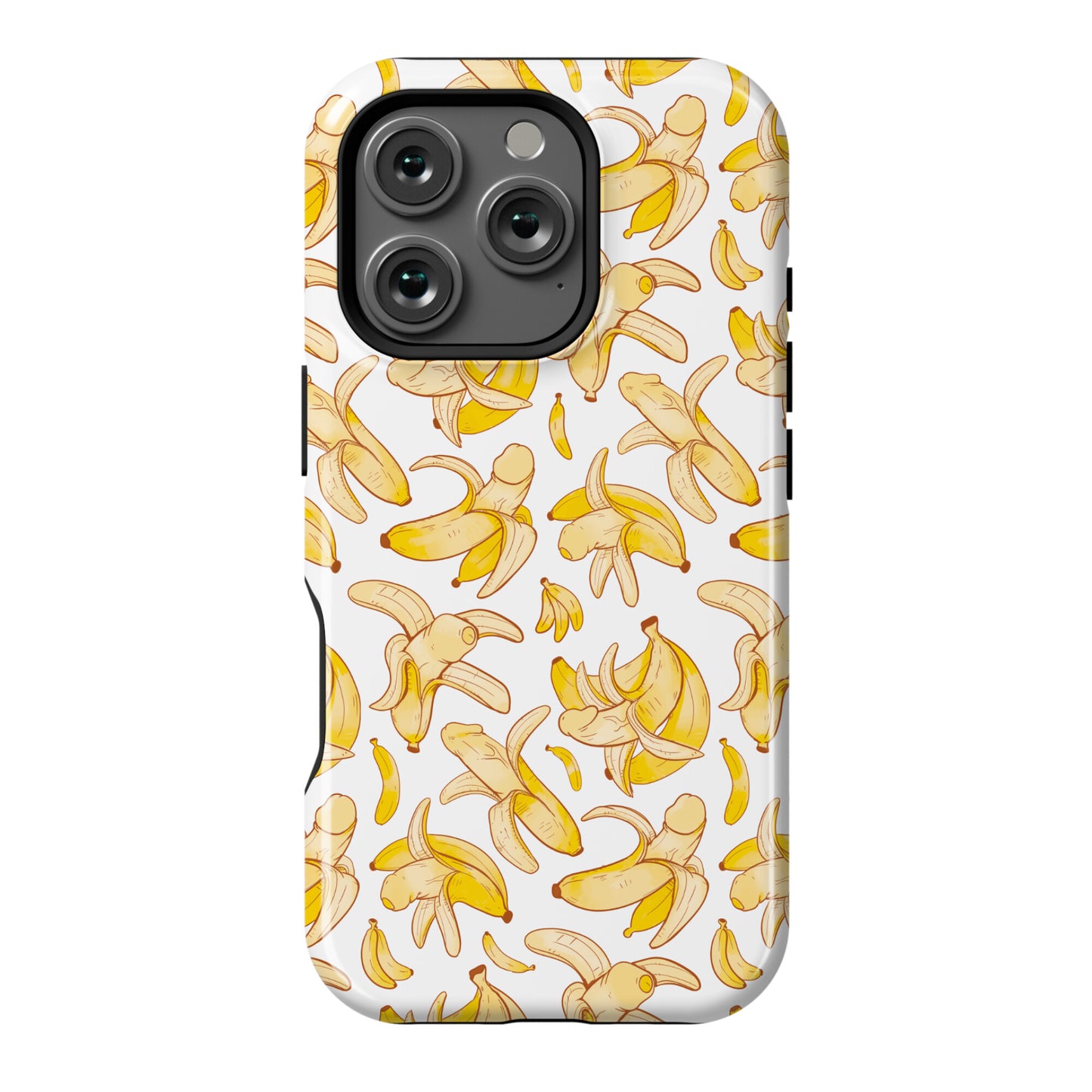 Banana penis pattern Phone Case