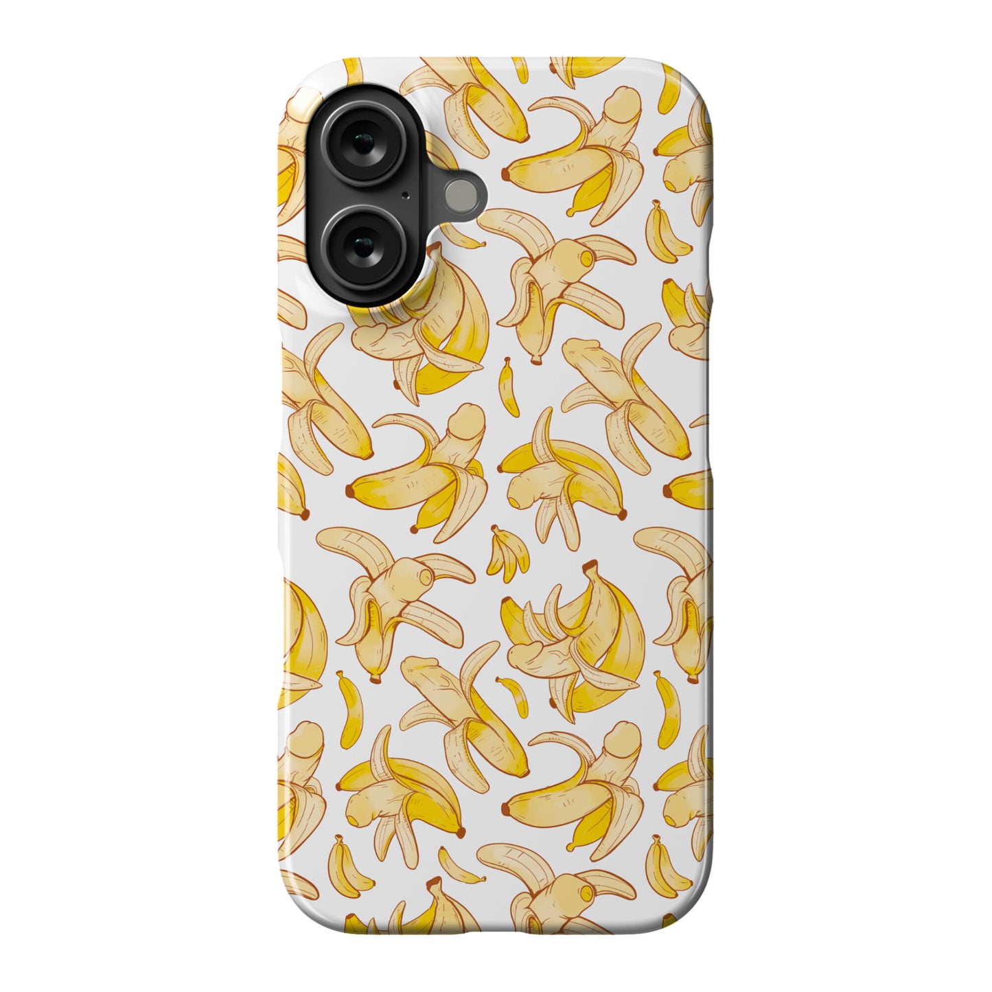 Banana penis pattern Phone Case