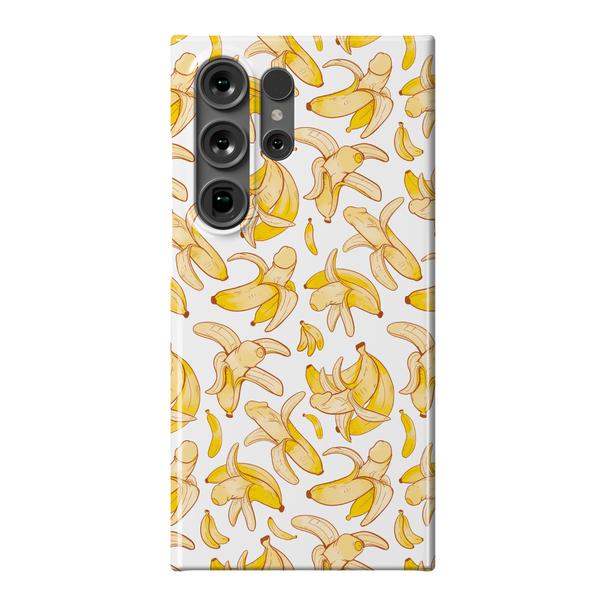 Banana penis pattern Phone Case