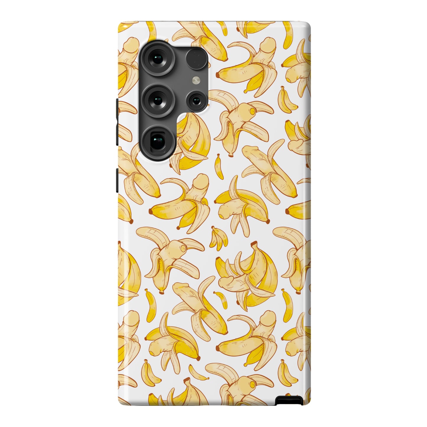 Banana penis pattern Phone Case