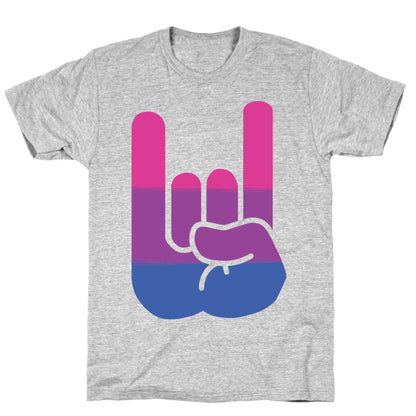 Rock On Bi Pride T-Shirt