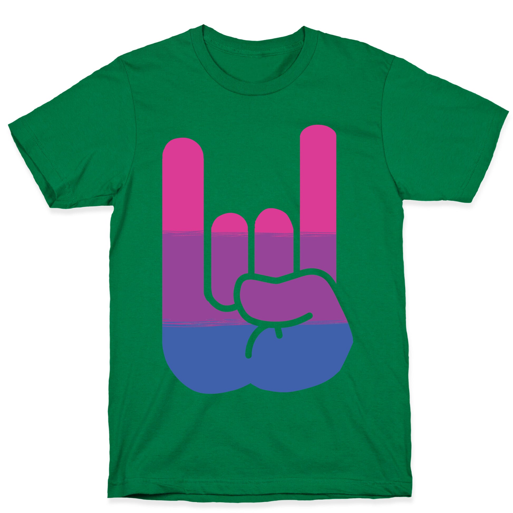 Rock On Bi Pride T-Shirt
