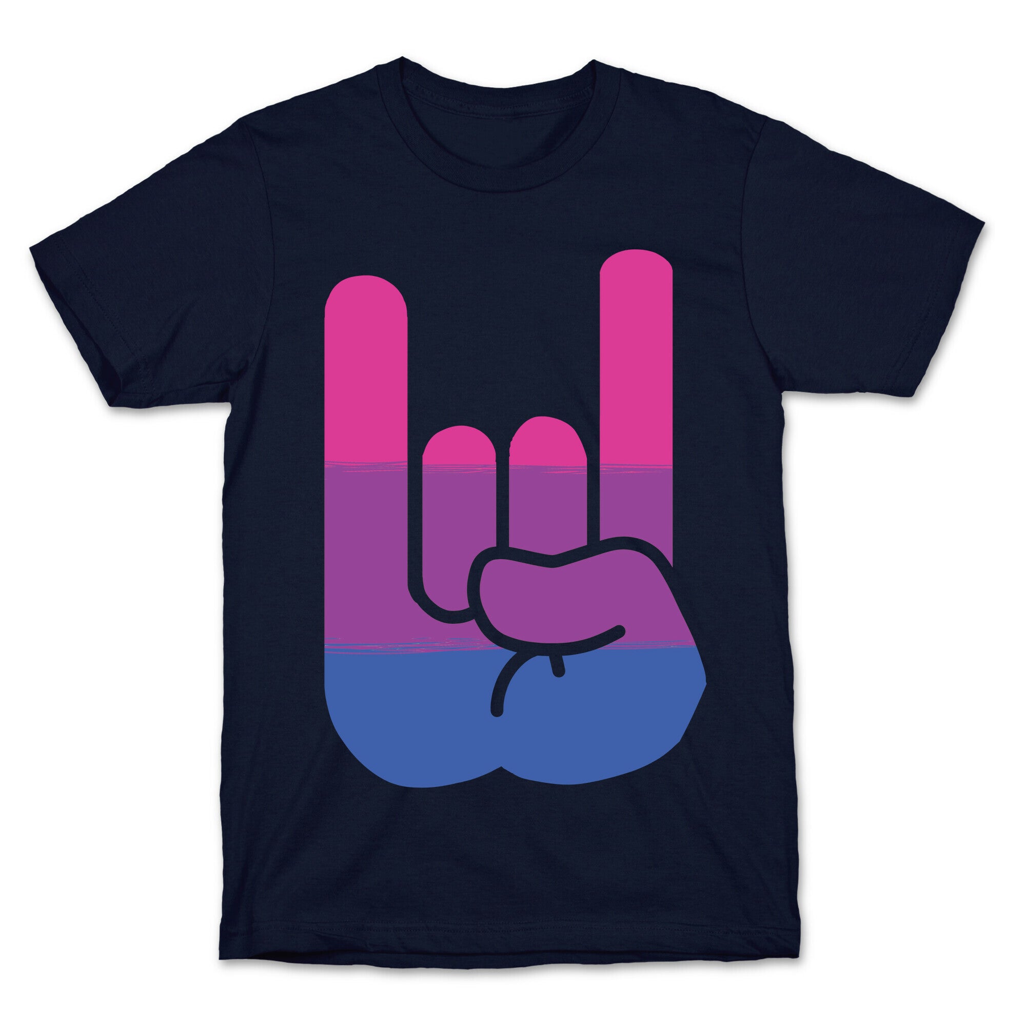 Rock On Bi Pride T-Shirt