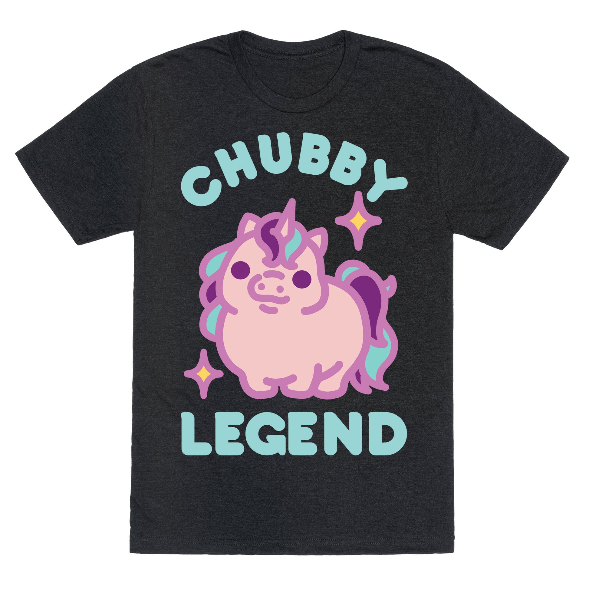 Chubby Legend Unicorn Unisex Triblend Tee