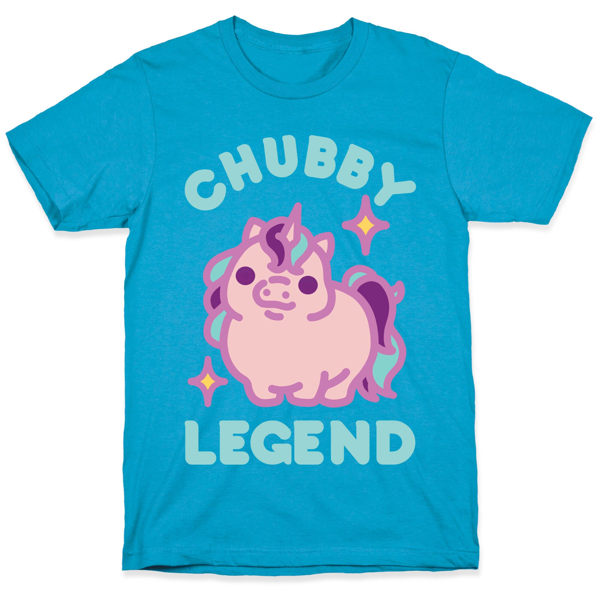 Chubby Legend Unicorn Unisex Triblend Tee