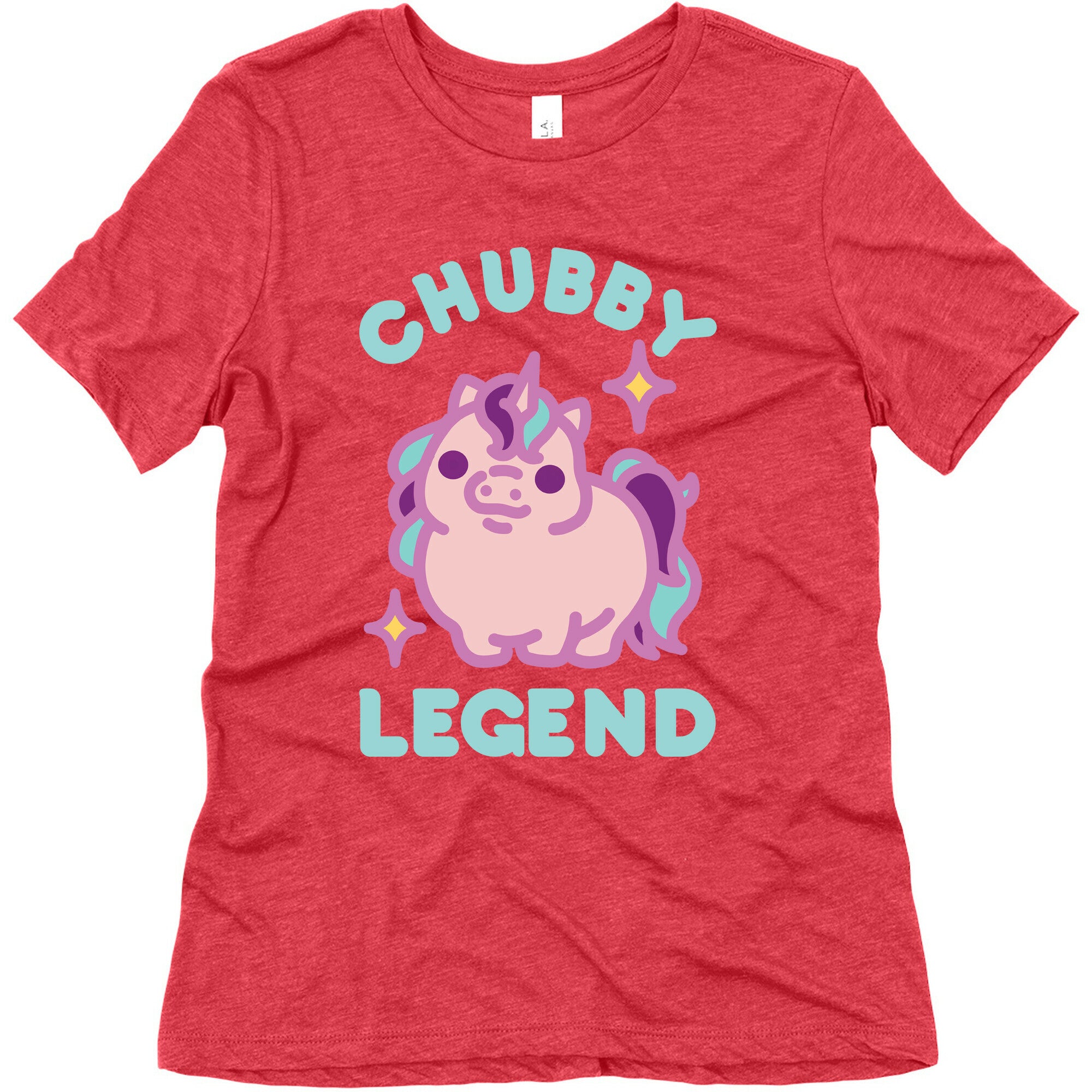 Chubby Legend Unicorn Women's Triblend Tee