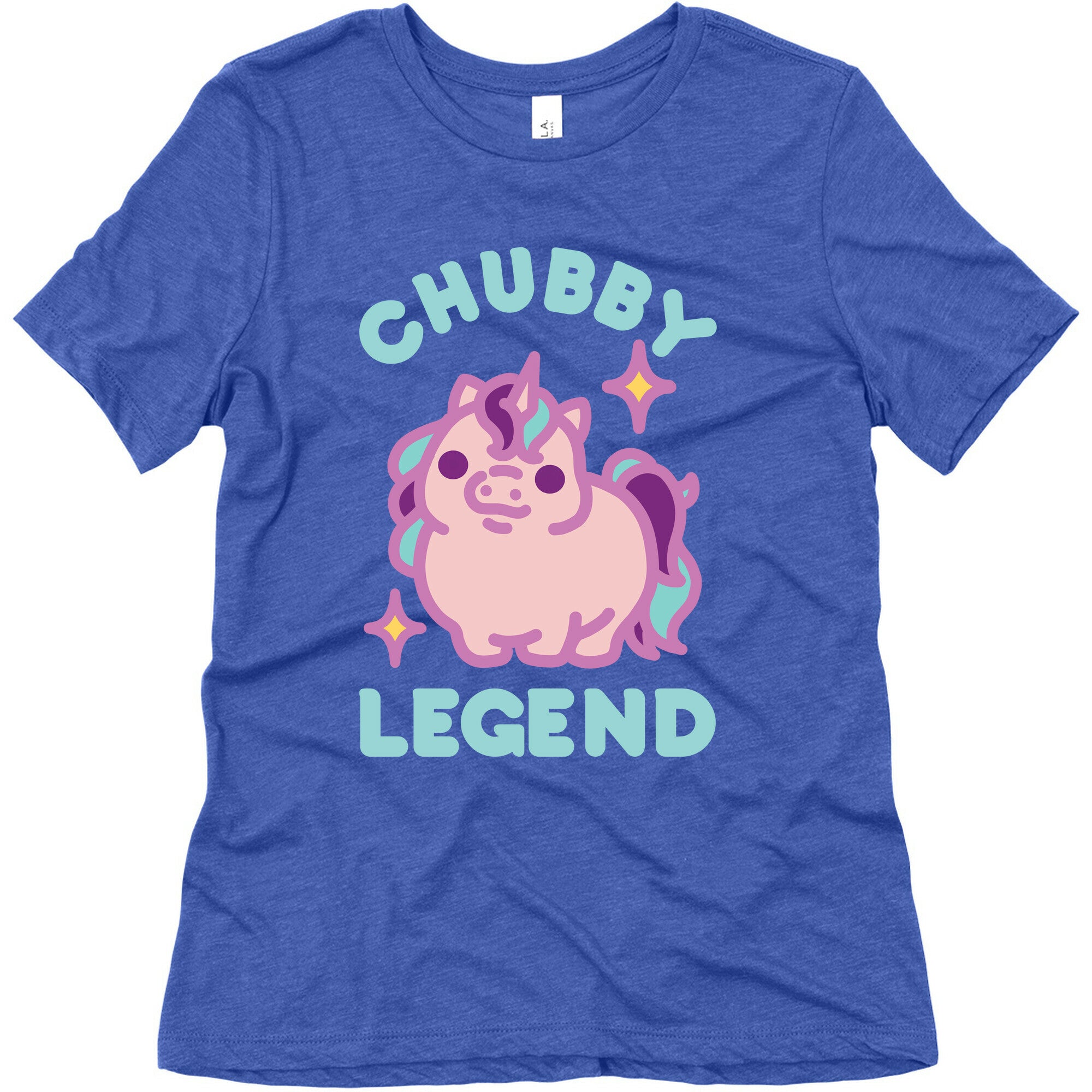 Chubby Legend Unicorn Women's Triblend Tee