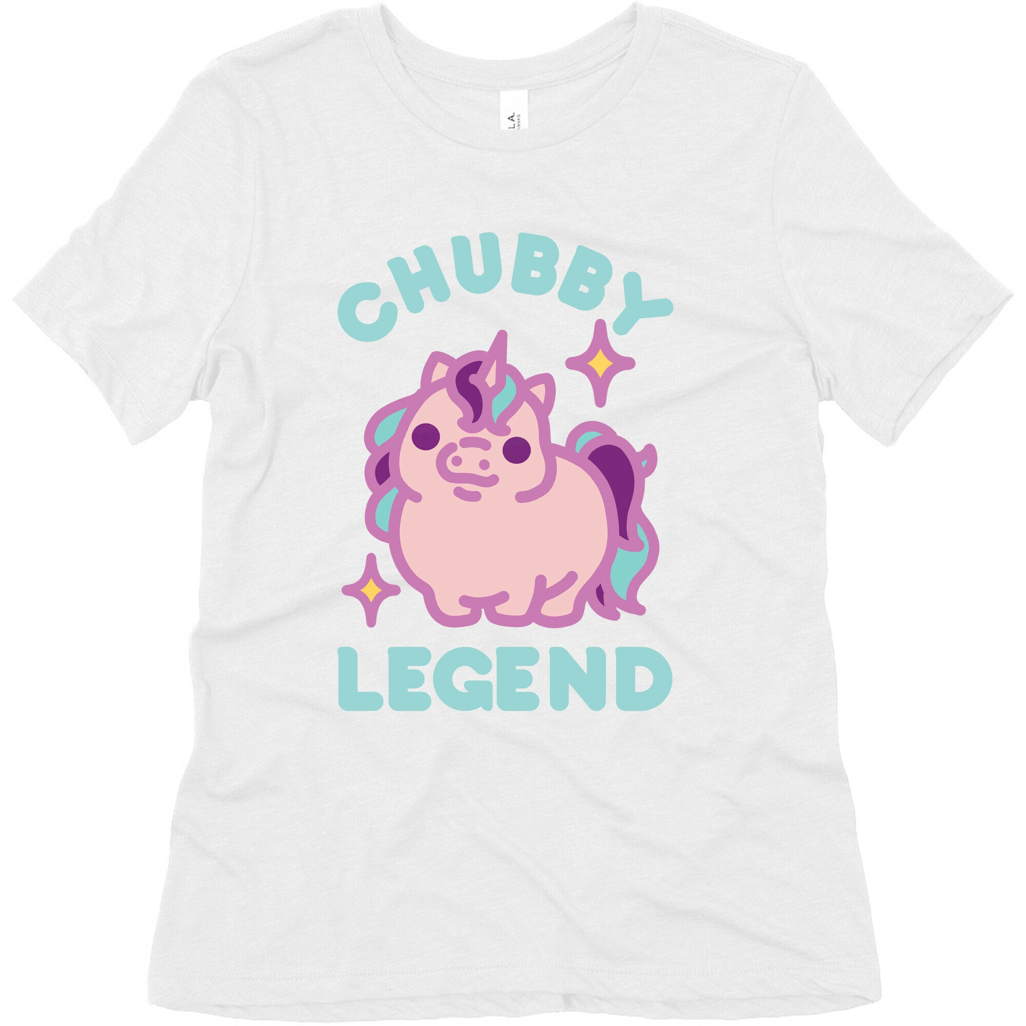 Chubby Legend Unicorn Women's Triblend Tee