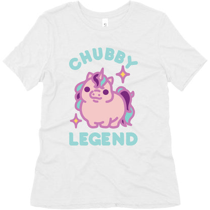 Chubby Legend Unicorn Women's Triblend Tee