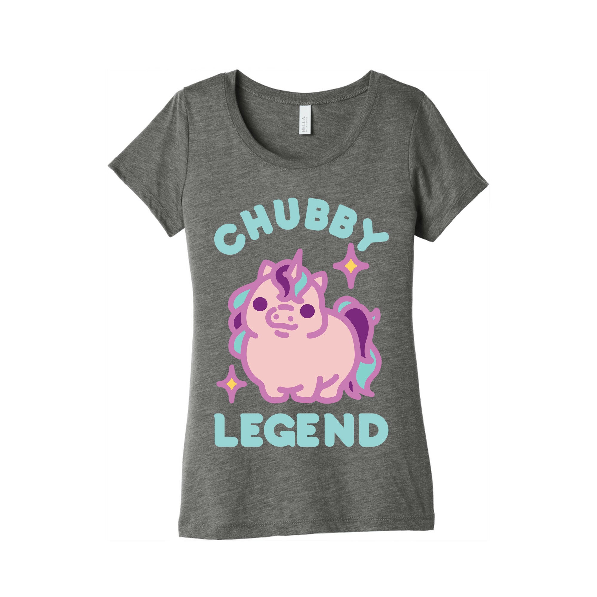 Chubby Legend Unicorn Women's Triblend Tee