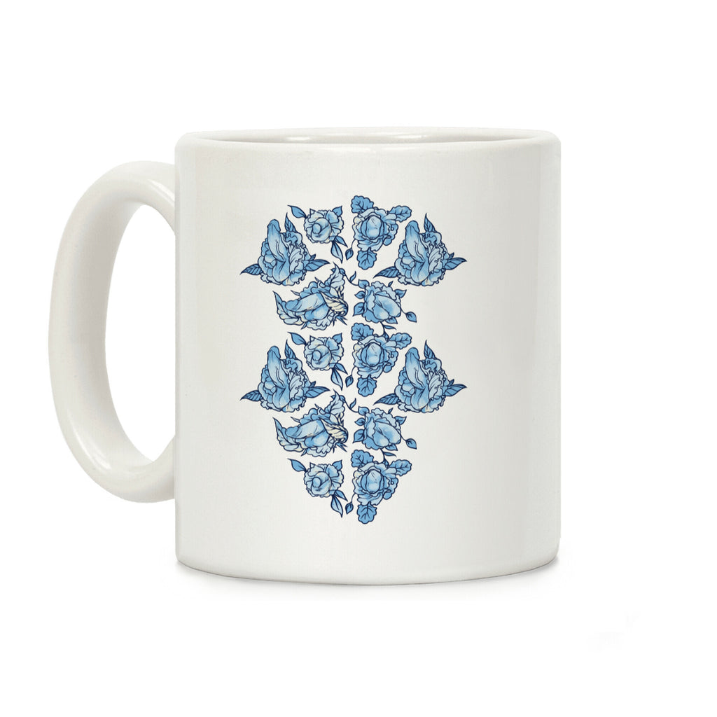 Floral Penis Collage Coffee Mug