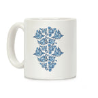 Floral Penis Collage Coffee Mug