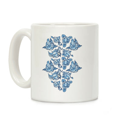 Floral Penis Collage Coffee Mug