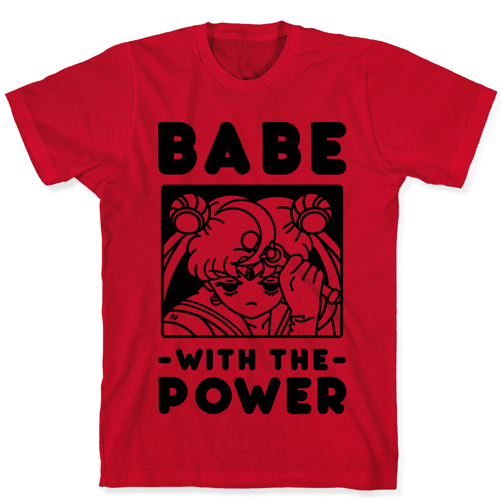 Babe With the Power Sailor Moon T-Shirt