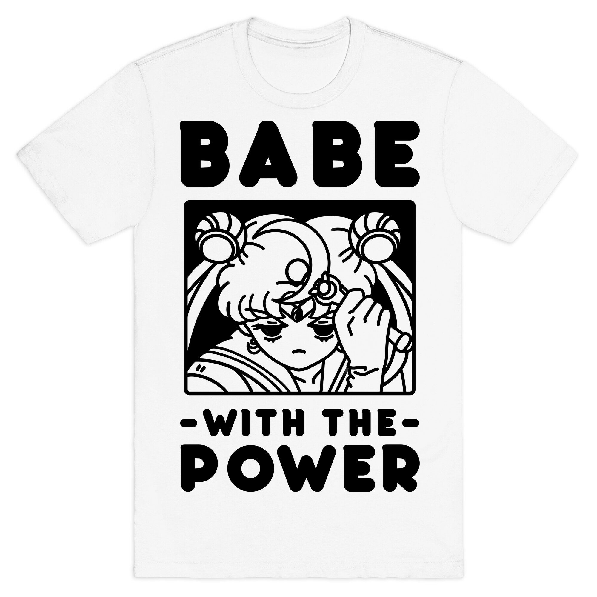 Babe With the Power Sailor Moon T-Shirt