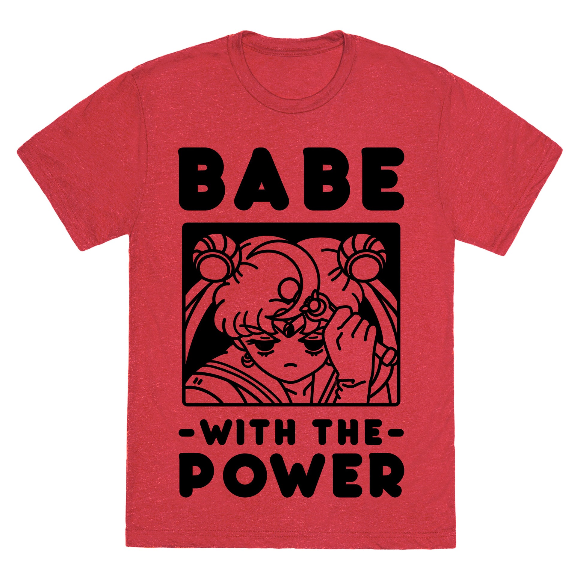 Babe With the Power Sailor Moon Unisex Triblend Tee