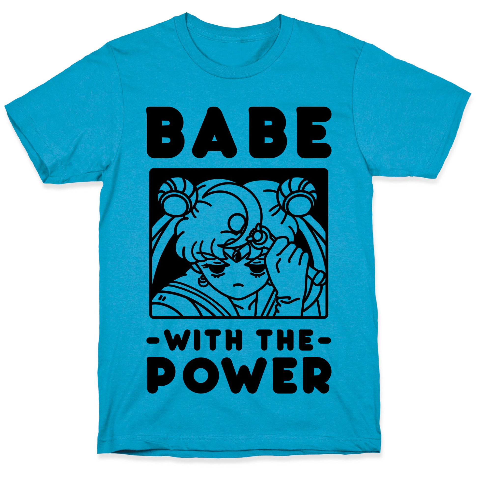 Babe With the Power Sailor Moon Unisex Triblend Tee