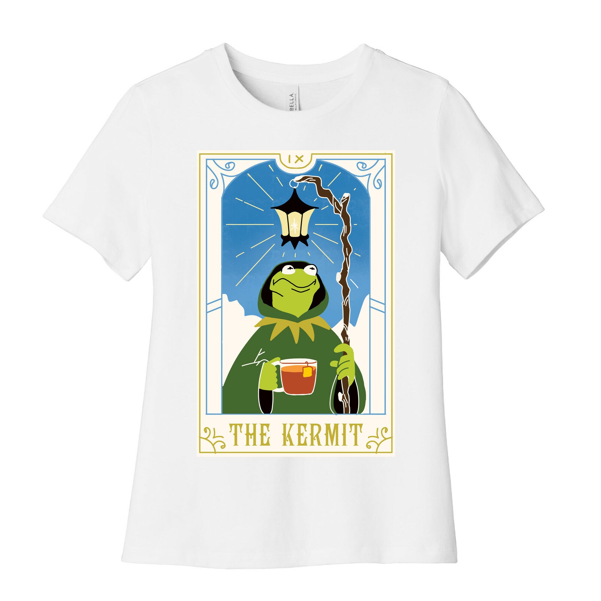 The Kermit Tarot Card Women's Cotton Tee