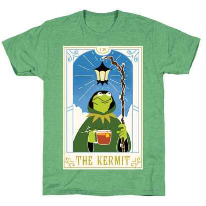 The Kermit Tarot Card Unisex Triblend Tee