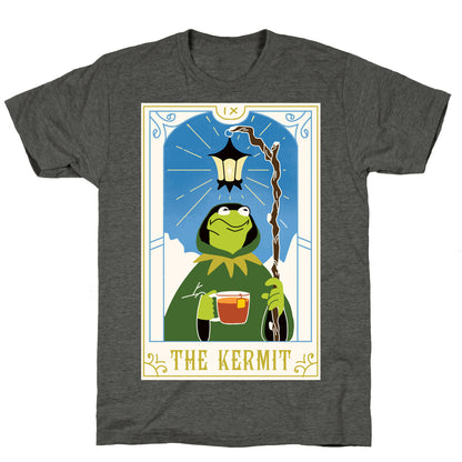 The Kermit Tarot Card Unisex Triblend Tee