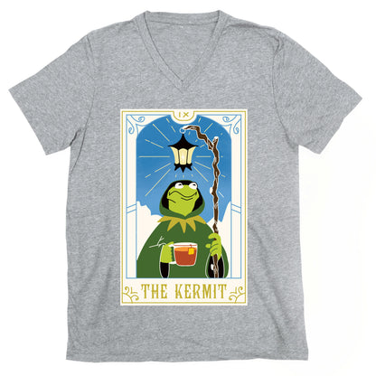 The Kermit Tarot Card V-Neck