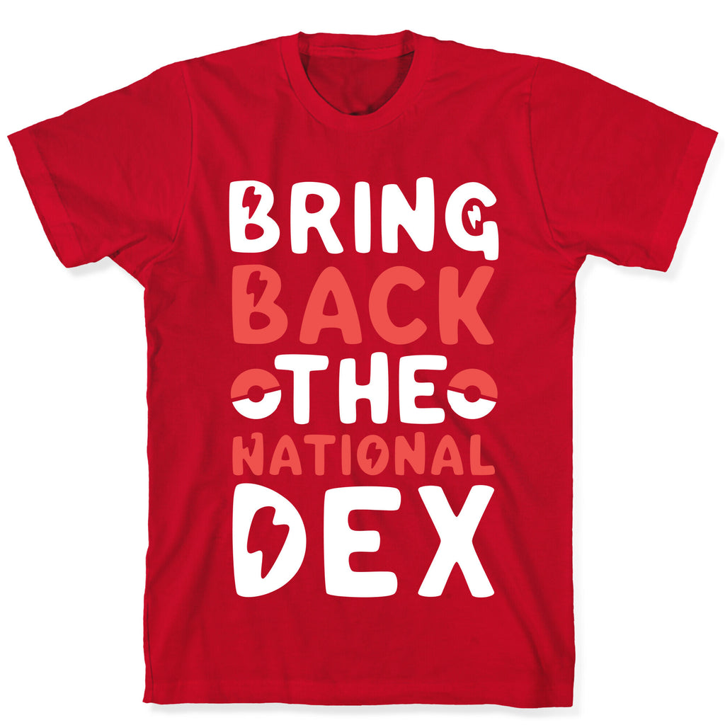 Bring Back the National Dex T-Shirt