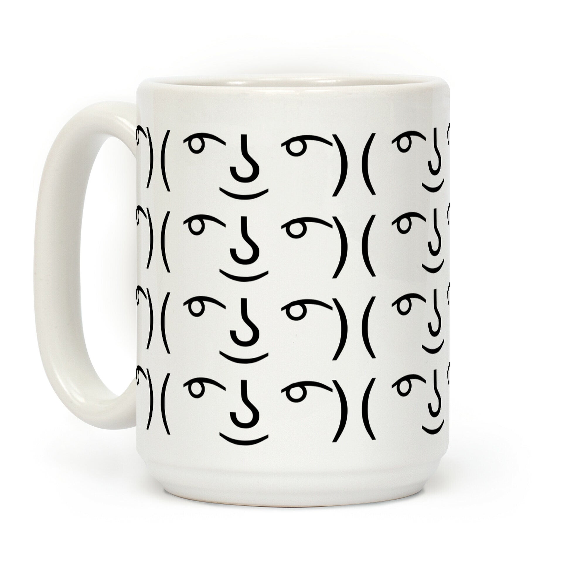 Lenny Face Coffee Mug