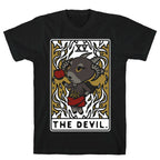 The Devil Tarot Card Animal Crossing Parody T-Shirt
