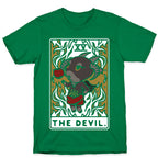 The Devil Tarot Card Animal Crossing Parody T-Shirt