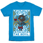 The Devil Tarot Card Animal Crossing Parody T-Shirt