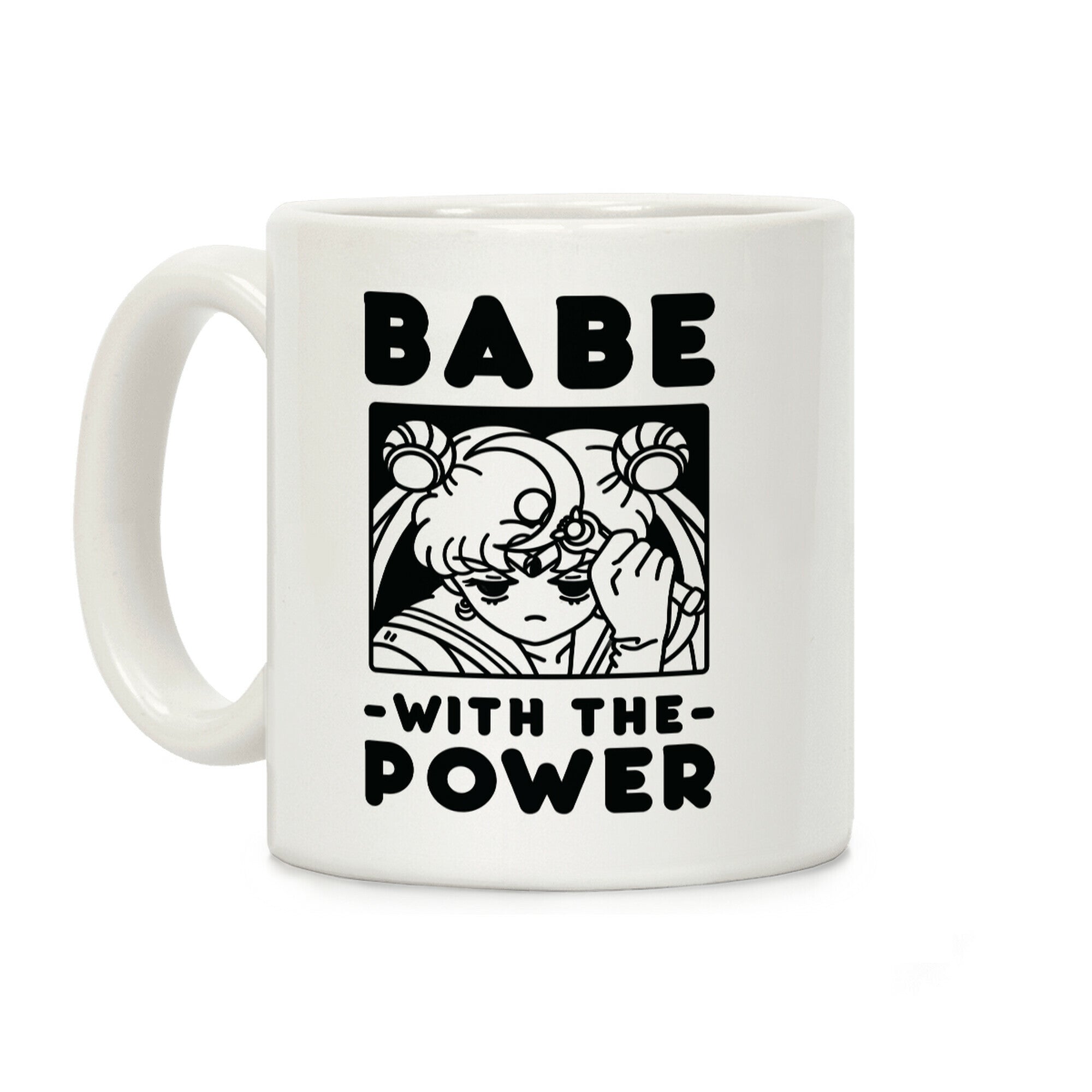 Babe With the Power Sailor Moon Coffee Mug