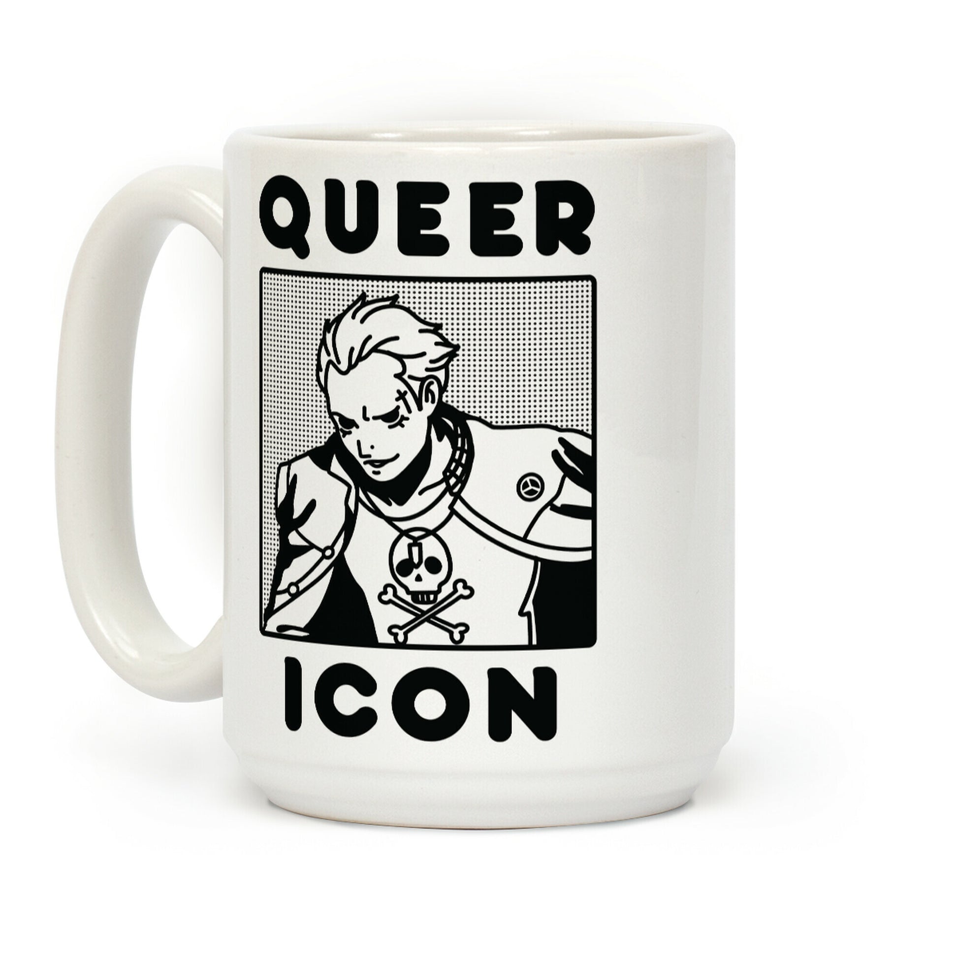 Queer Icon Kanji Coffee Mug