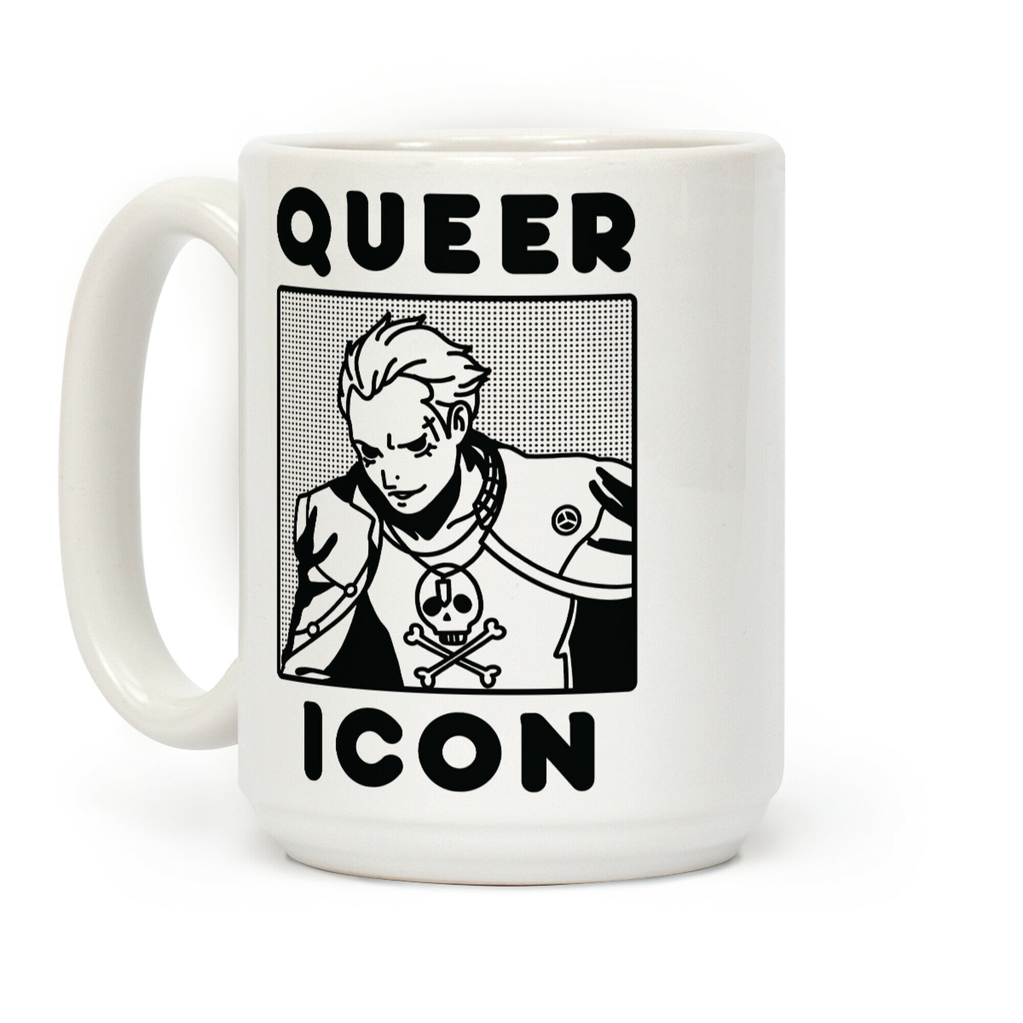 Queer Icon Kanji Coffee Mug