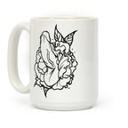 Floral Penis Coffee Mug