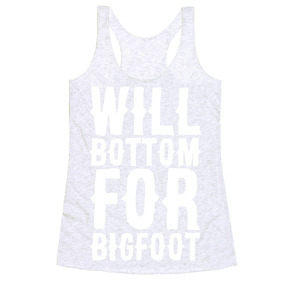Will Bottom for Bigfoot Racerback Tank