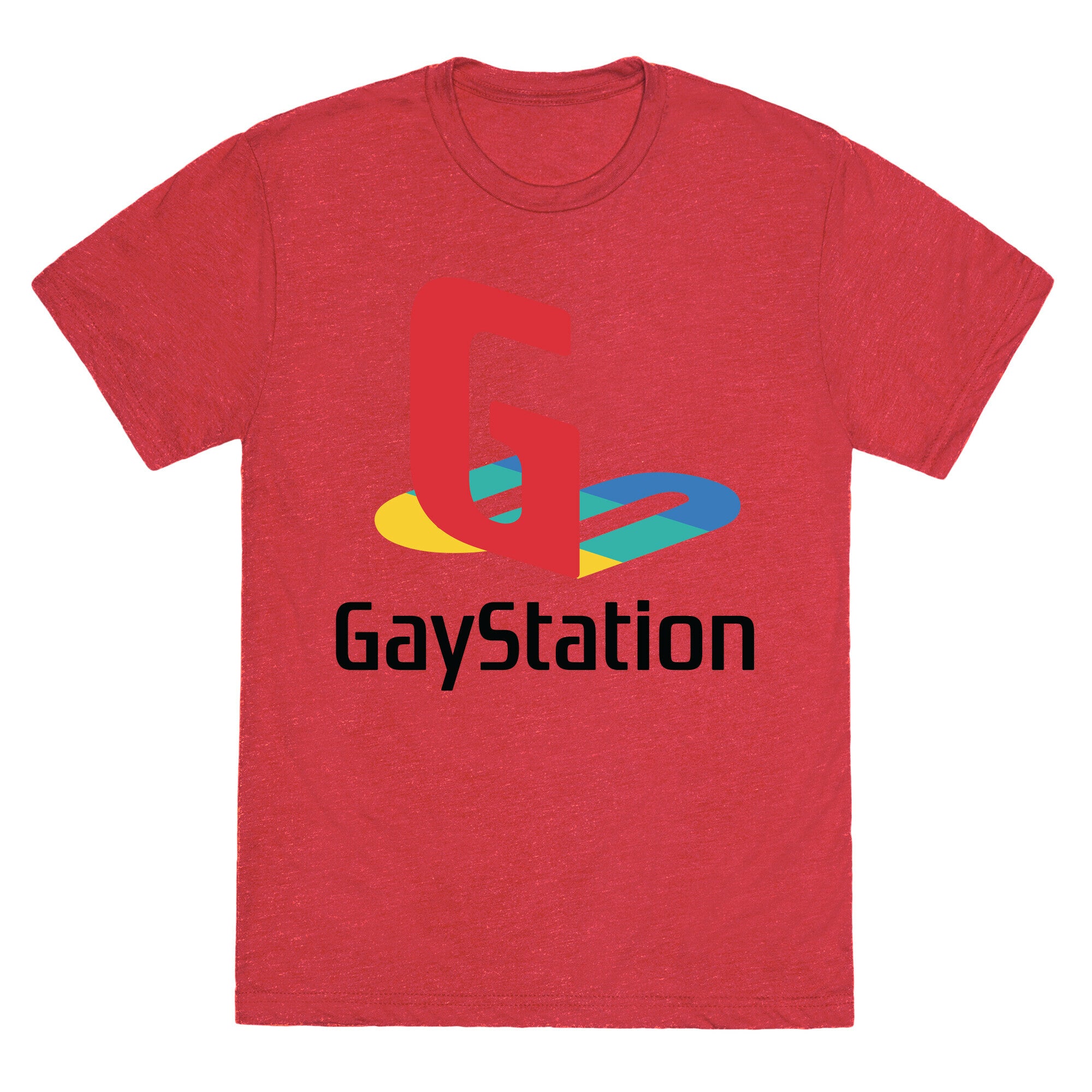 Gay Station  Unisex Triblend Tee